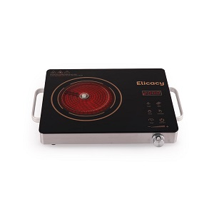 Elicacy Premium 2000 W Touch Panel Infrared Induction Cooktop